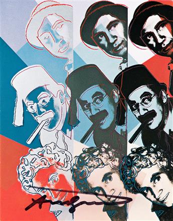 ANDY WARHOL (AFTER) Ten Portraits of Jews of the Twentieth Century